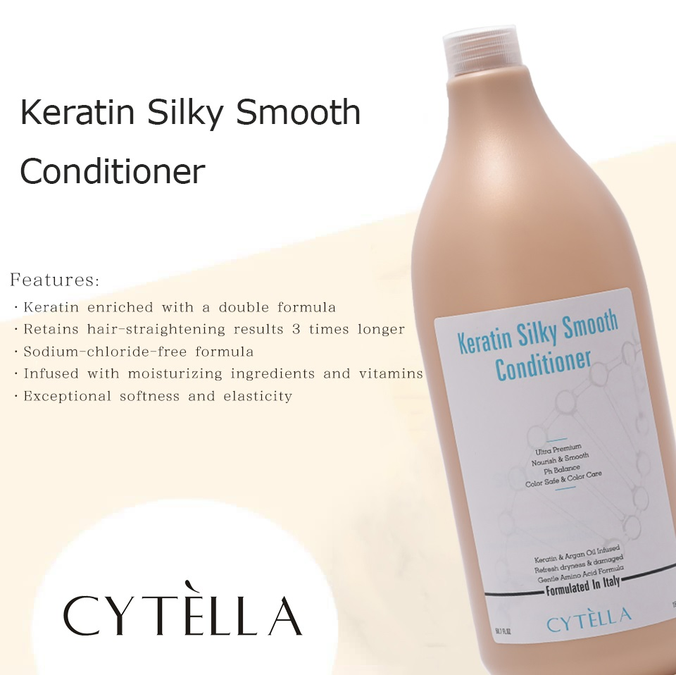 Smooth and Moisturizing Repair Damaged Keratin Silky Smooth Conditioner