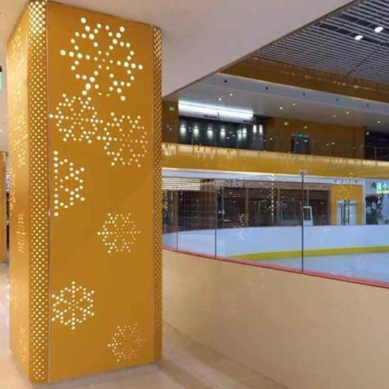 Square Tube Aluminium Profile for Curtain Wall Profile