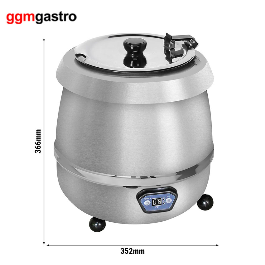 Catering Equipment Electric 10L Soup Warmer Kettle Swh9ED