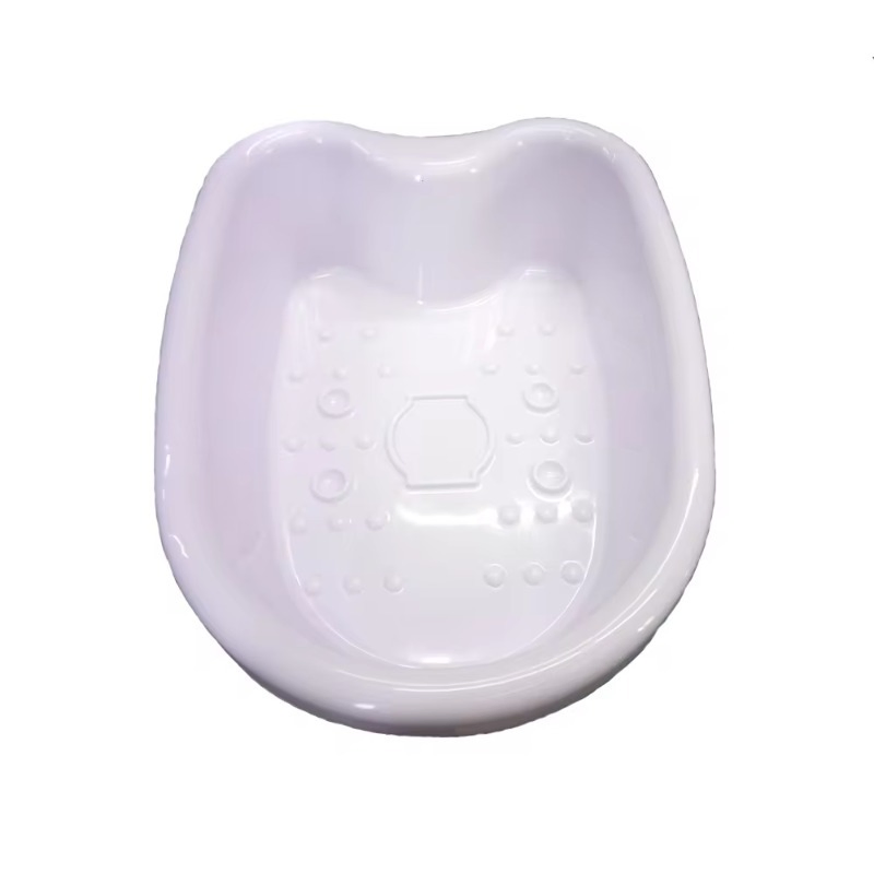 Simple Style Health Foot Bath Massager White Household Tub Plastic Basin