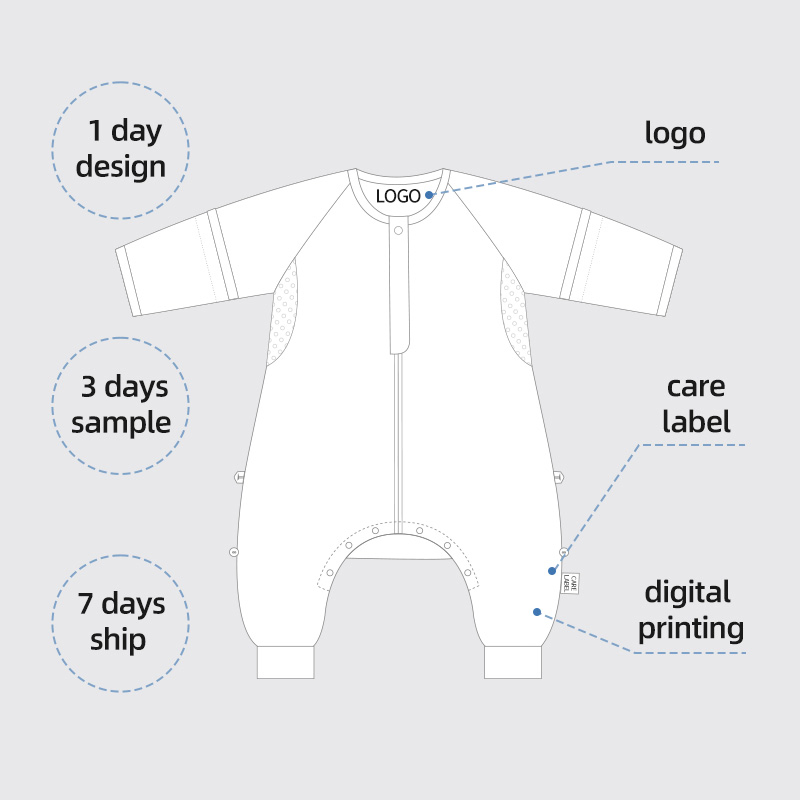 New Mesh Design Summer Baby Sleeping Bag Gauze ODM Kids Sleep Sack
