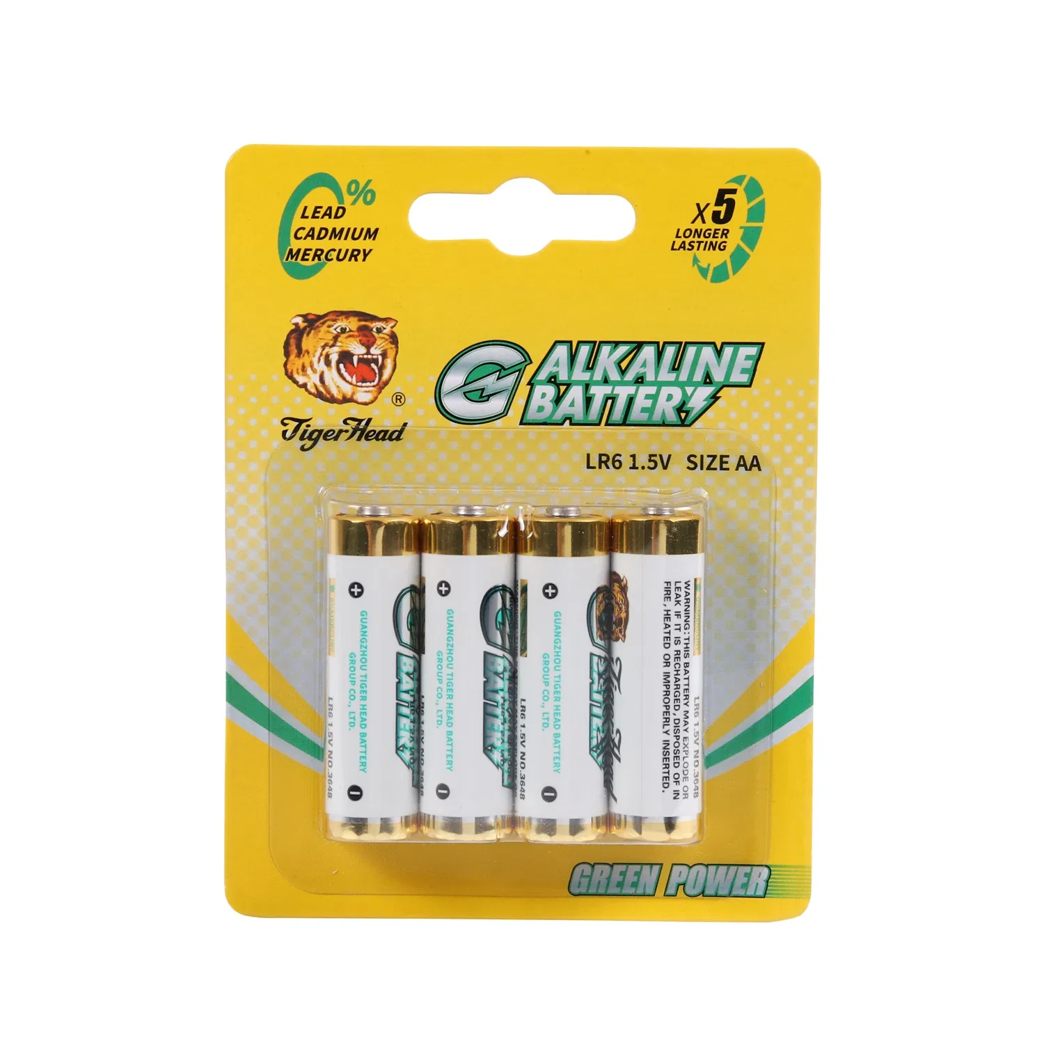 Wireless Microphone Batteries Tiger Head Brand G Alkaline Battery Lr6