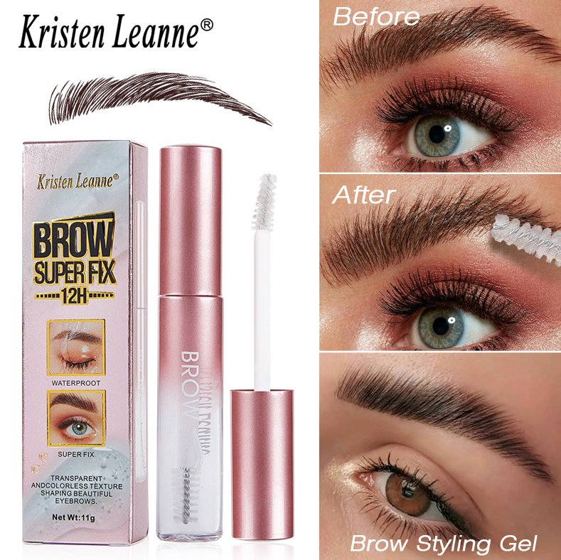 Online Wholesale Black Technology Formula Strong Setting Long-Lasting Waterproof Eyebrow Raincoat Technology Formula Strong Shaping Eyebrow Super Fix Gel Stick