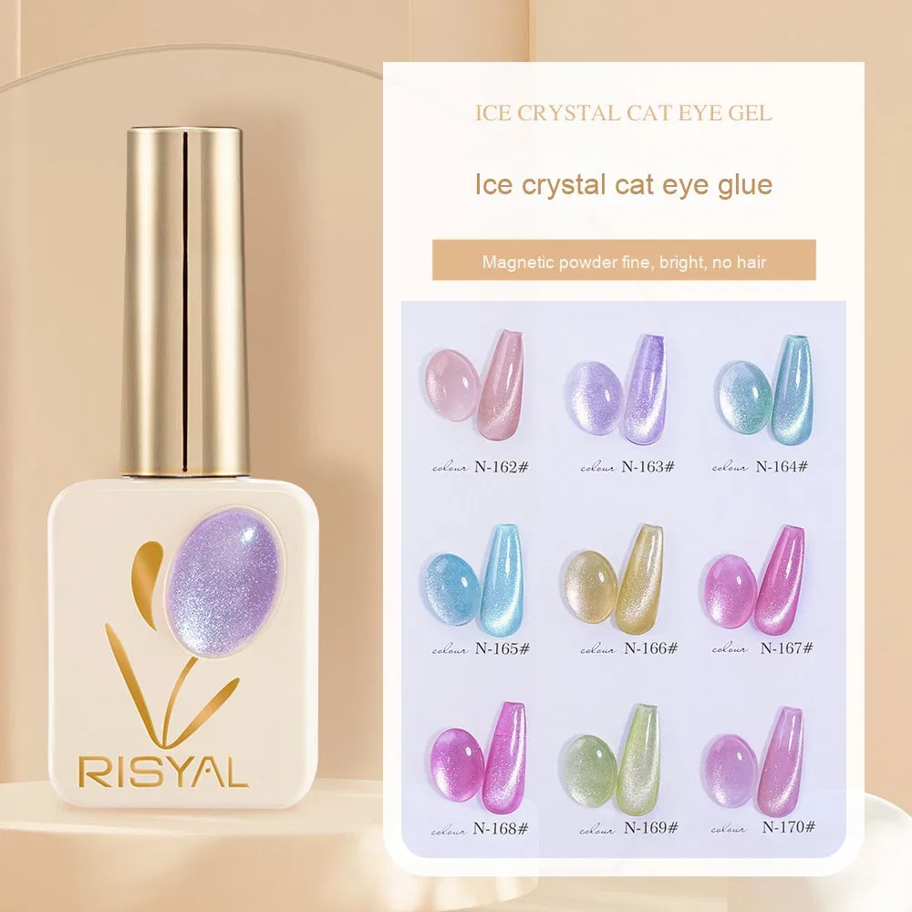 New Wholesale Cat Eye Jelly Ice Transparent UV Phototherapy Nail Polish Full for Nail Salon
