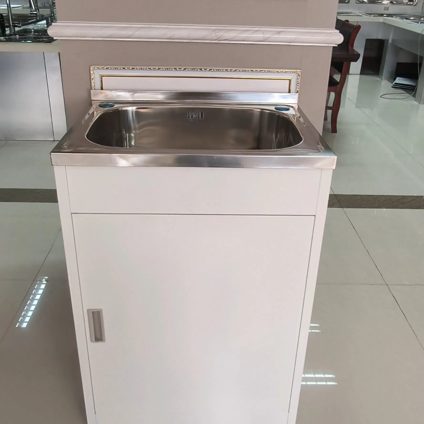 Best Seller Stainless Steel Sink Cabinet for Kitchen-Durable Storage Solution