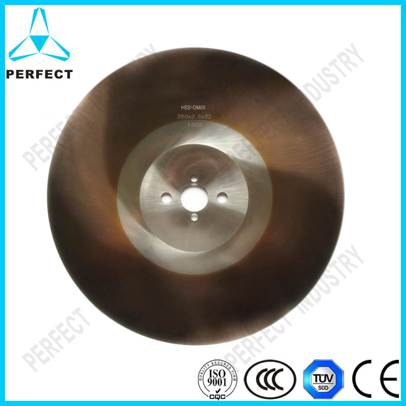 Ticn Coated HSS Dm05 Circular Saw Blade for Aluminum