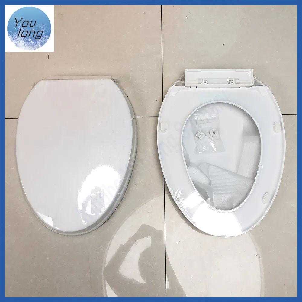 PP Duroplast Bathroom Toilet Wc Seat with Soft Close Round Shape