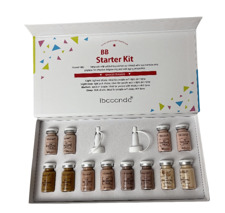 8ml Korean Bb Cream Skin Glow Ampoule Brightening Serum for Whitening Acne Anti-Aging Bb Foundation Cream