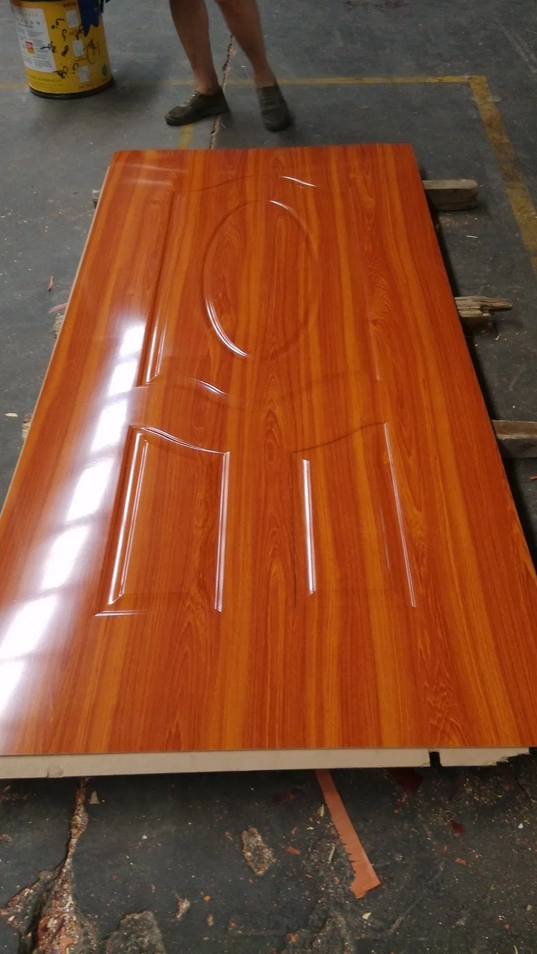 High Quality Melamine Mould HDF Door Skin for Interior Wood Door