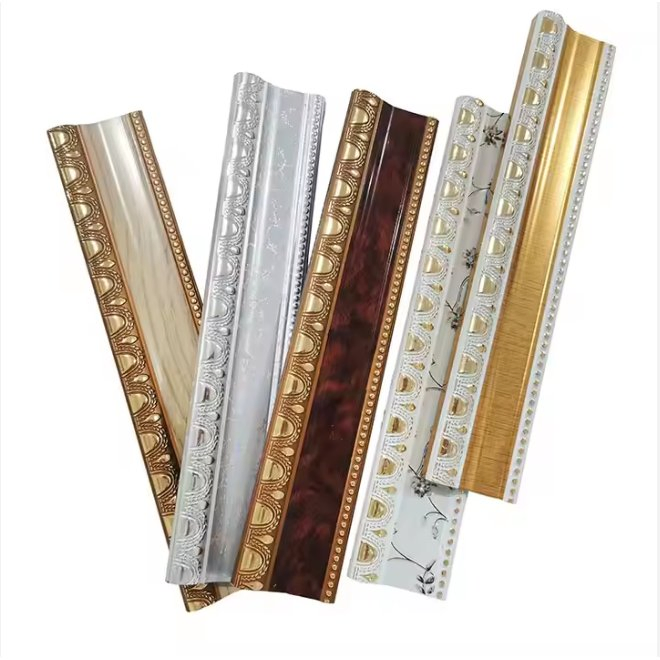 PS Decoration Cornice Wholesale PS Moulding Mirrored Picture Photo Frame China Manufacturer