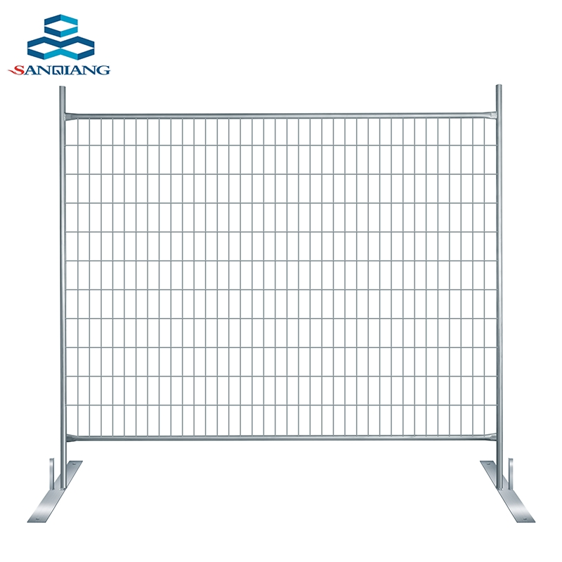 Portable Reusable Outdoor Crowd Control Metal Temporary Fence for Event