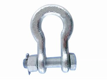 GMP Stamping Galvanized Carbon Steel Pole Line Hardware Shackle (U Type)