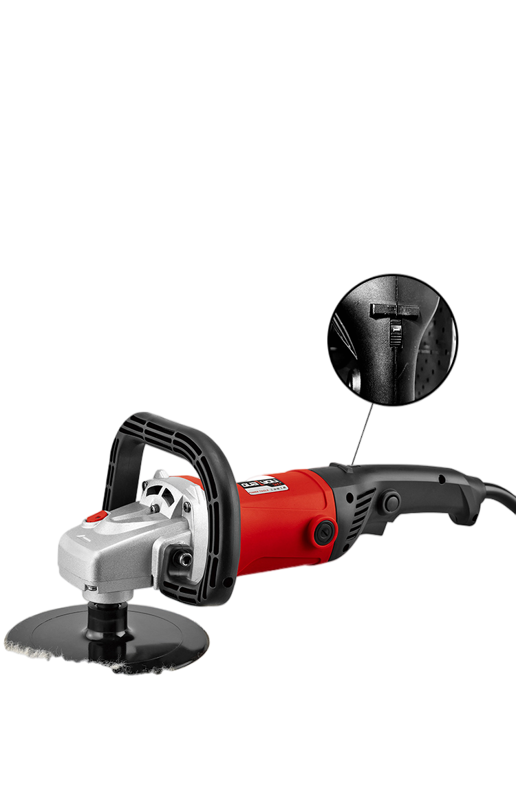 Qy-1180 180mm Large Polishing Pad 600-2100 Rpm Variable Speed 1100W Industrial Polisher