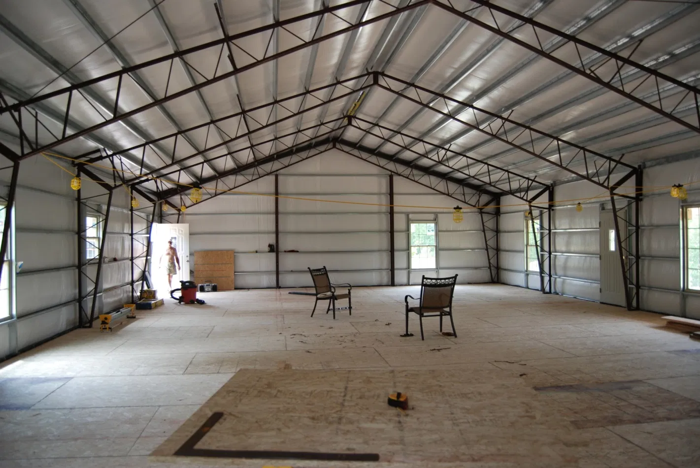 Hot-DIP Galvanized Industrial Light Steel Structure Prefabricated Warehouse for Factory Direct Sale