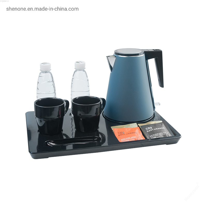 Shenone Hotel Water Kettle Ce Approved 304 Stainless Steel Electric Kettle Tray