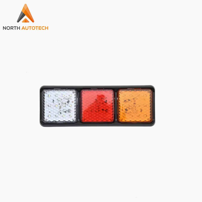 Тройная светодиодная фара для грузовика и прицепа 12В/24В