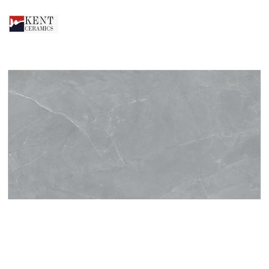 Dark Grey Marble Look Full Body Porcelain Tiles 600*1200mm