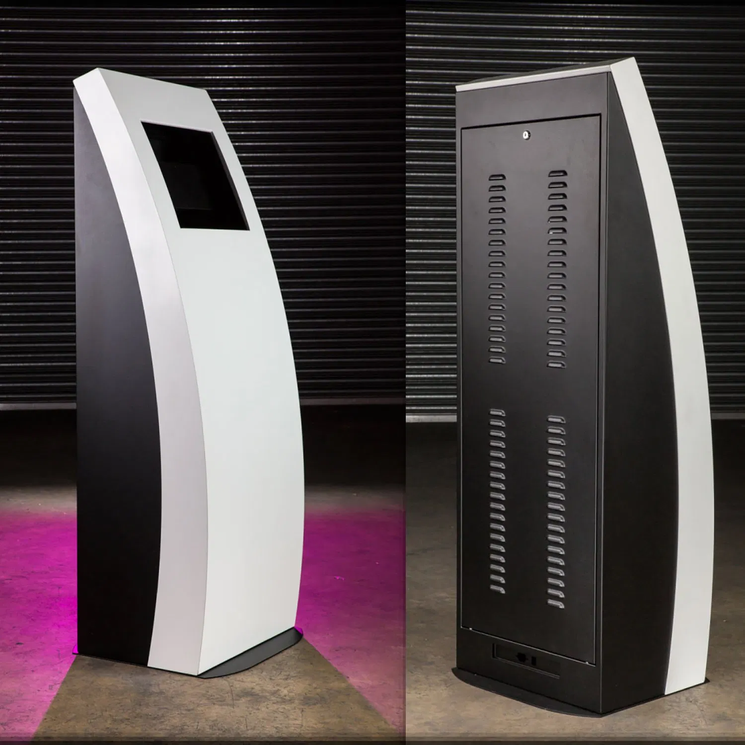 Aluminum Sheet Metal Fabrication Bending Steel Display Manufacturing