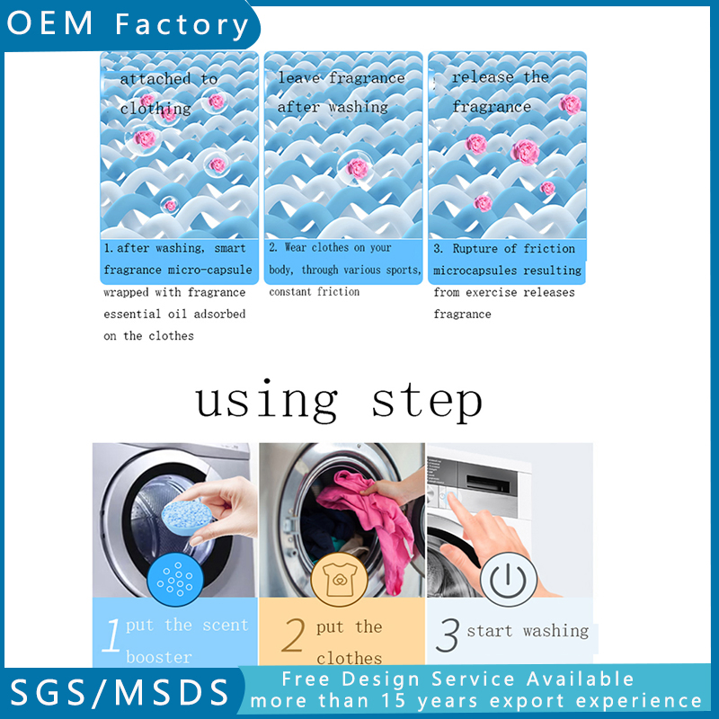 Odor Remove Fragrance Lasting 30 Days Fabric Color Protecting and Clothes Soft Bright Antistatic Scent Booster