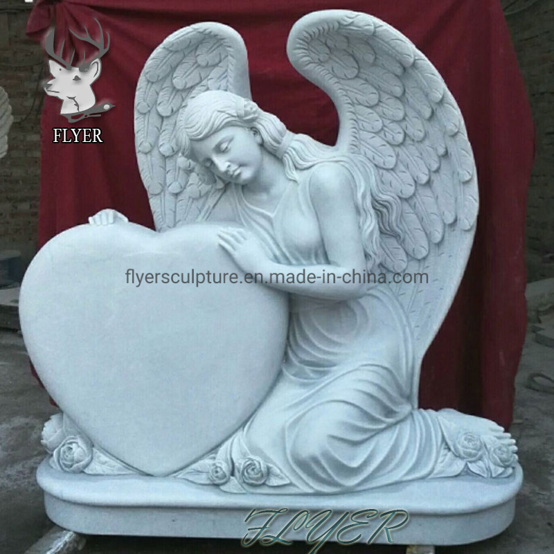 Marble Granite Monument Headstones Tombstone Gravestone with Angel