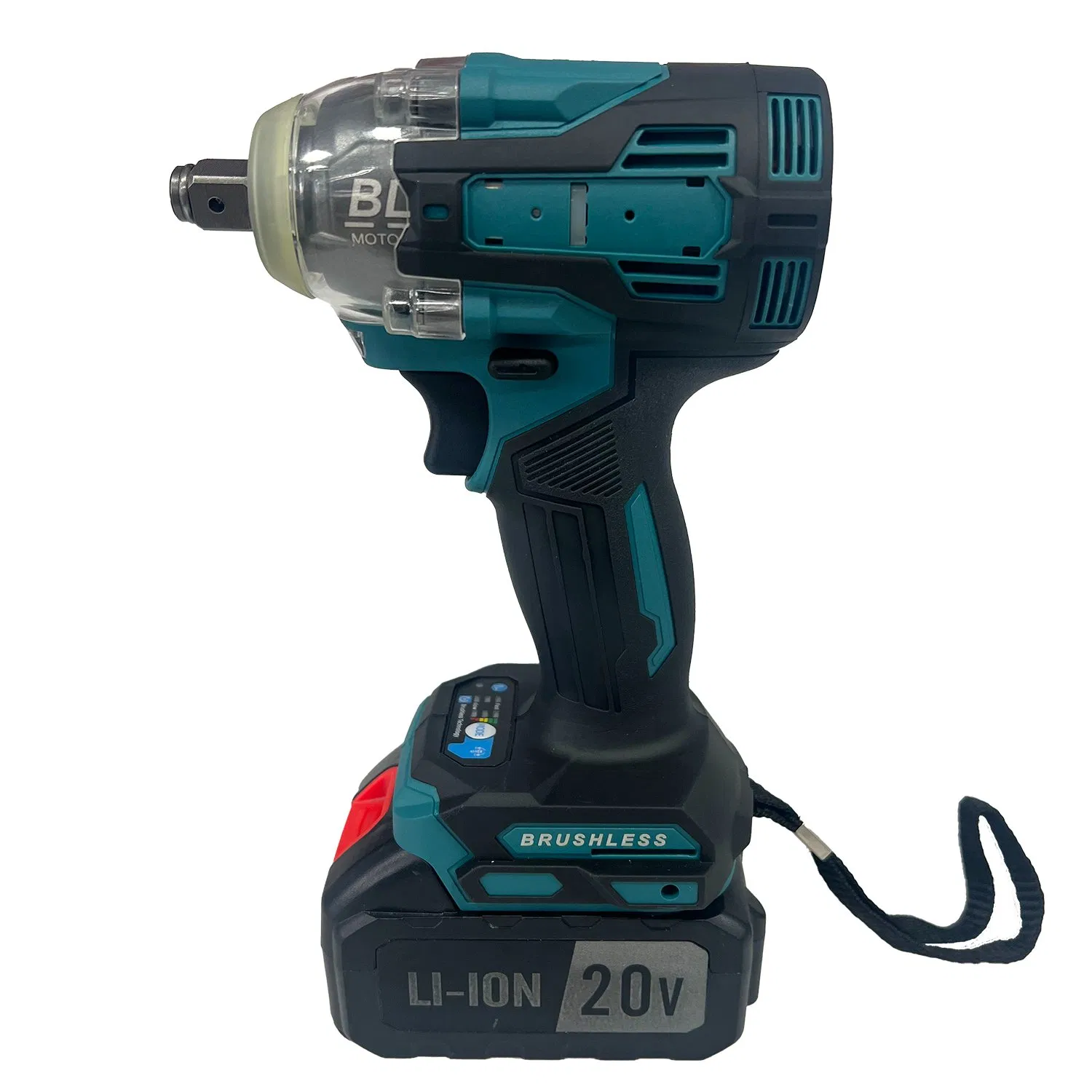 2023 Professional Power Tools 320n*M Torque Cordless Impact Wrench Withtwo 3.0ah Battery