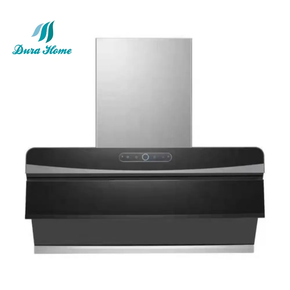 Elegant Side Mount Range Hood - Ducted Glass Kitchen Hood Design Cooker Hood
