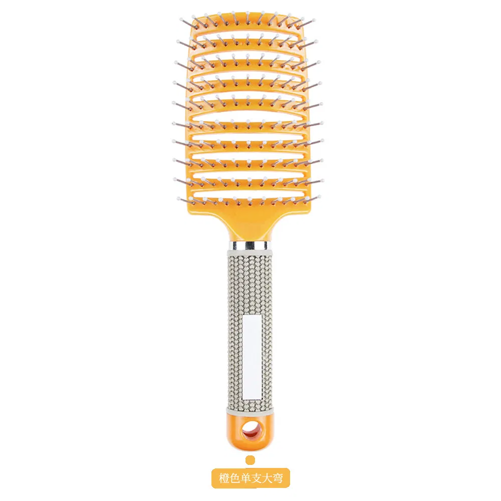 Degradable Vented Detangler Brush for Curly, Thick, and Straight Hair, Dry and Wet Quickly Detangling and Smooths Hair Brush for Women and Men