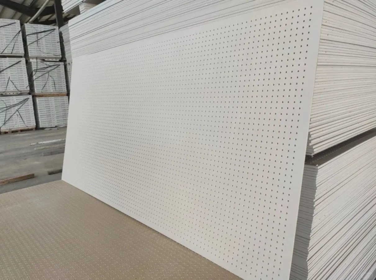 Factory Supllier Feature and Environmental Friendly Perforated Fiber Cement Board