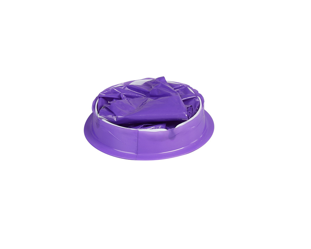 Customized Printed PE Blue Waste Bags Emesis vomit Travel Motion Sickness