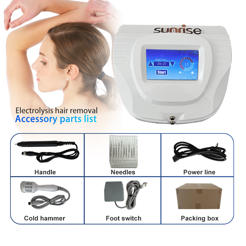 Best Price Aplus Electrolysis White Hair Removal Machine with Electrolysis 13.26MHz RF Needles Beauty Machine