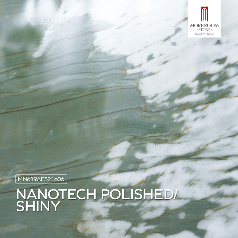 Large Format Tile Verde Maestro Marble Slabs for Dramatic Wall Floor Statements