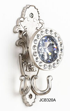 Stylish Crystal Wall Hook for Modern Home Decor Accessories