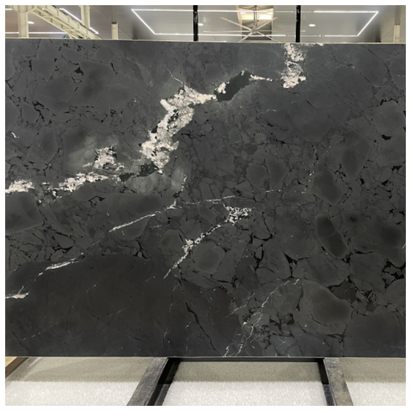 Leathered Black Negresco Quartzite Slabs