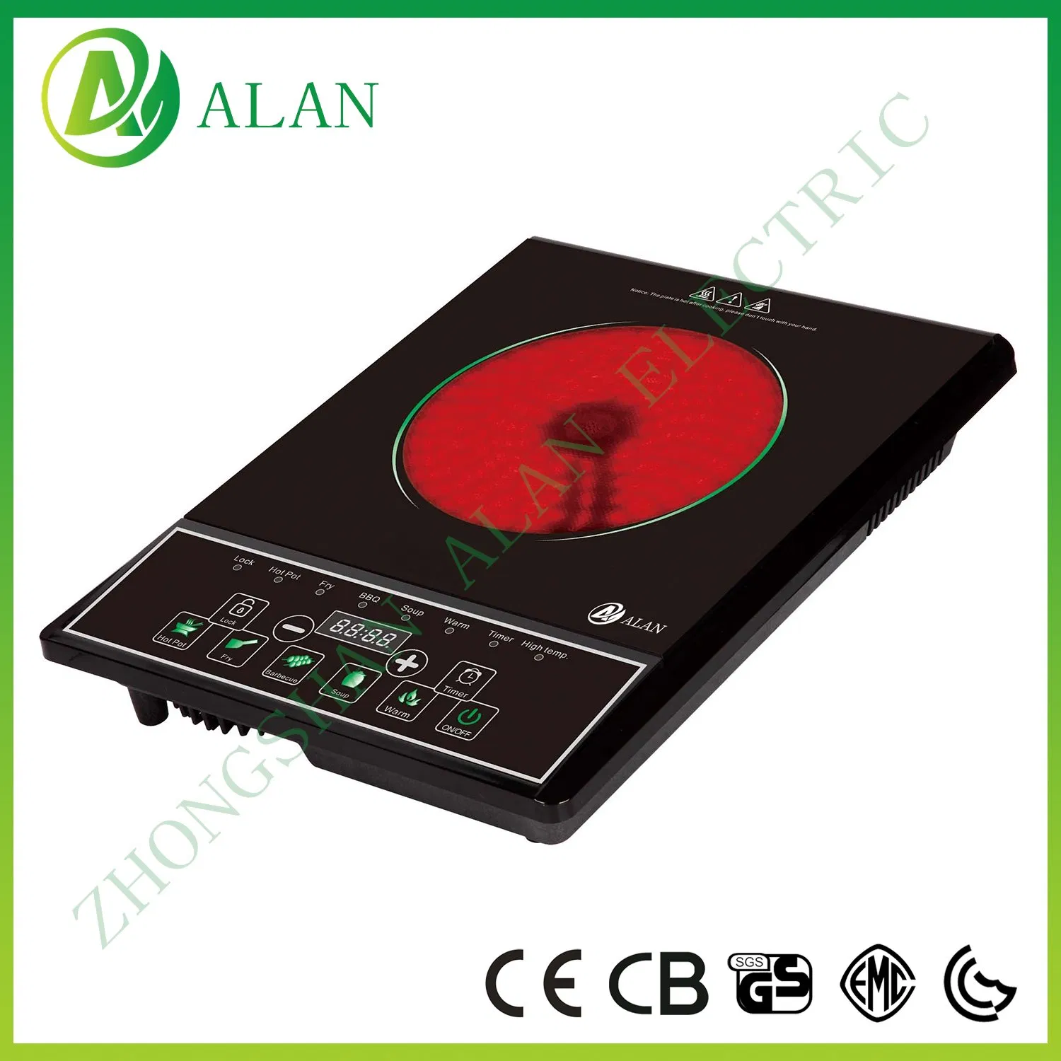 Low Price and Good Quality Hot Selling 2kw Best Seller Infrared Ceramic Cooker with 2 Year Quality Guarantee