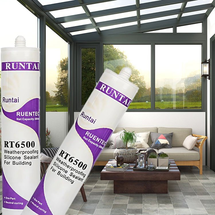 Weatherproof Outdoor Clear Transparent Color 100% Structural Silicone Sealant for Bathroom Windows Aquarium Glass Wood
