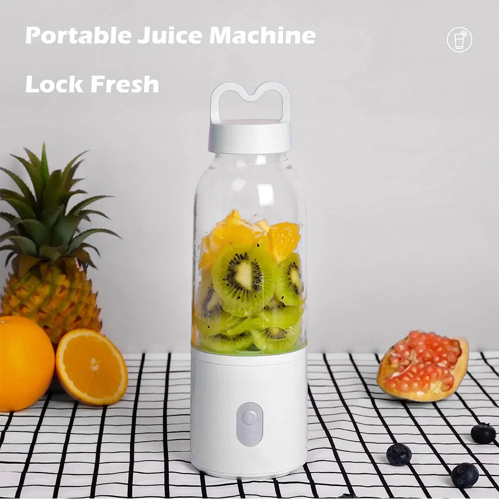 500ml Electric Fruit Portable Mixer Smoothie Blender Bottle 4000mAh Battery Power Rechargeable Juicer Mug