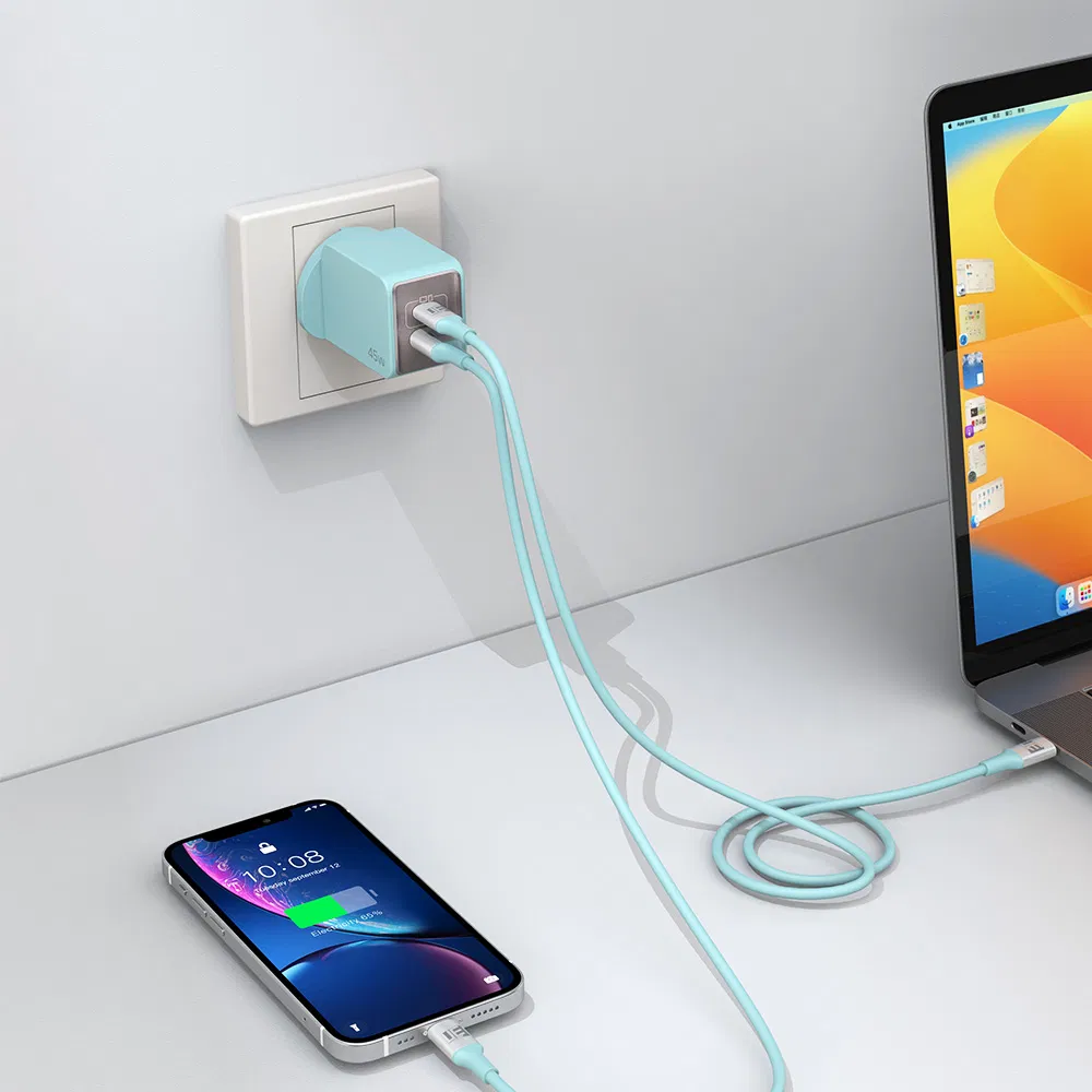 OEM PPS Pd3.0 QC3.0 Super Fast Charger Pd45W Wall Adapter Au Plug Cargador 45W Phone Charger for Samsung Galaxy S24 Ultra/S23