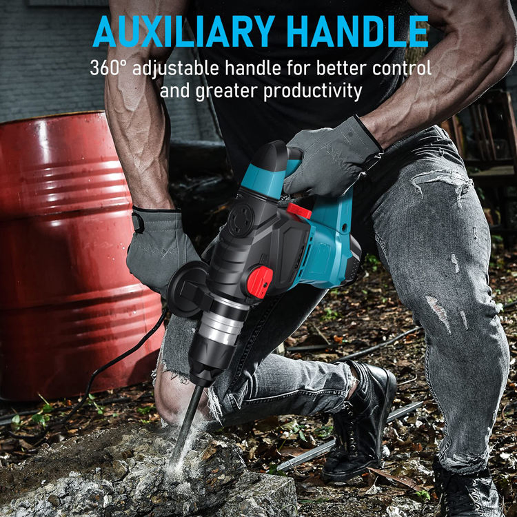 Heavy Duty Concrete Breaker 1600W Electric SDS Max Demolition Rotary Hammer (HD063)