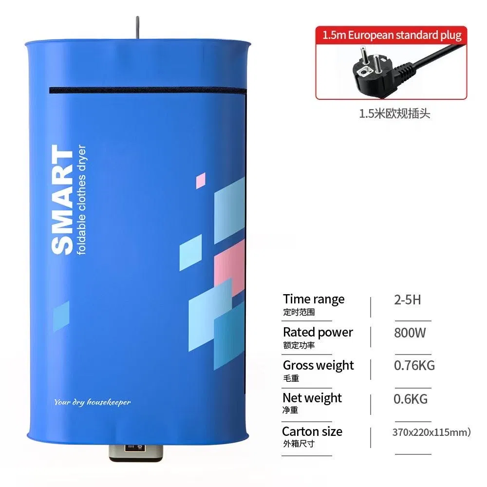 Efficient Compact Electric Clothes Dryer for Rapid Laundry Needs