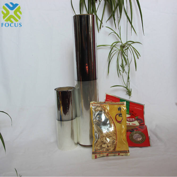 Pet/MPET/PE Printed Rolls Packaging Film for Form Fill Seal Machine