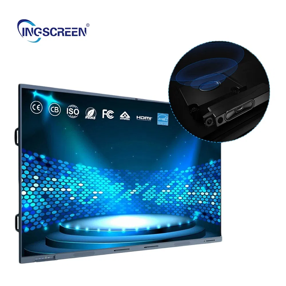 Quick Startup Dustproof OEM ODM Custom All-in-One Interactive Electronic Whiteboard