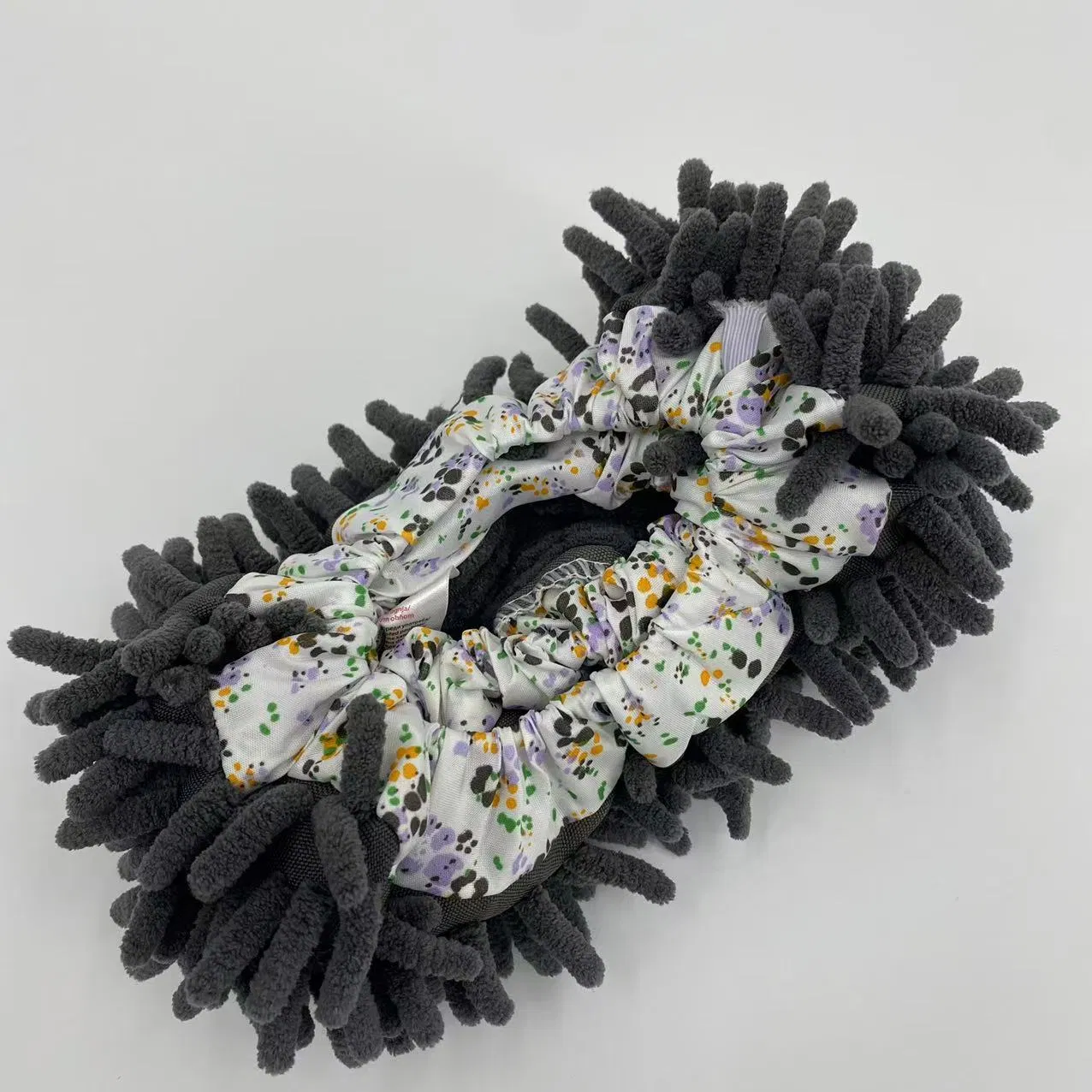 Washable Mop Shoe Cover, Multifunction Chenille Dust Mop Shoes Slippers Floor Cleaning Shoes Cover for Home