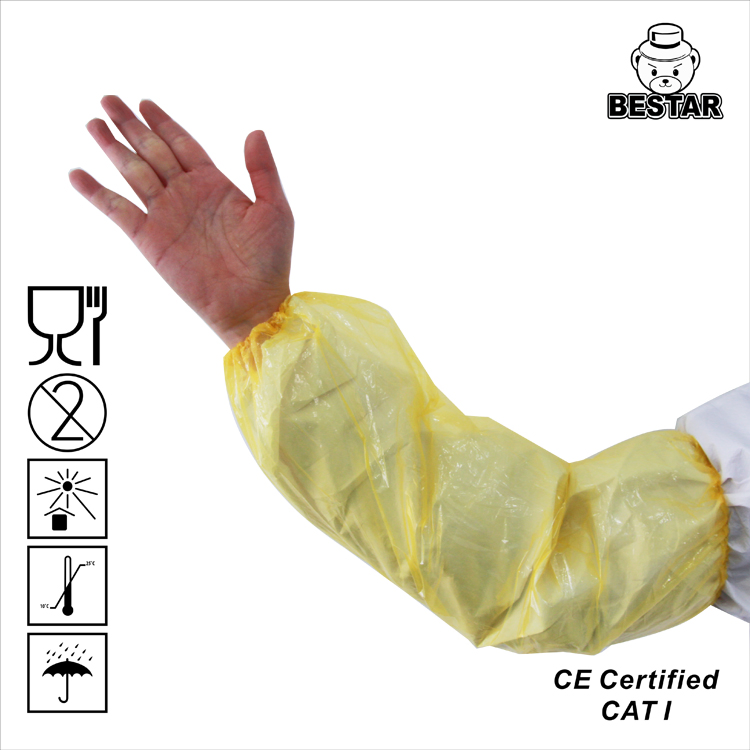 Manufacture Plastic PE Bestar Size 40X20cm China Sleeve Oversleeves Poly Cover