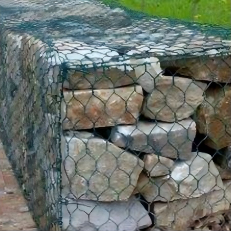 PVC Coated Gabion Boxes for River Protection