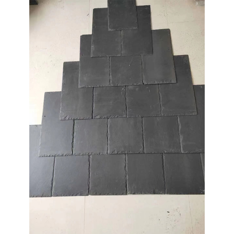 Building Materials Black Slate Roofing Tiles Roof Slate for Apartment/House Wholesale Price