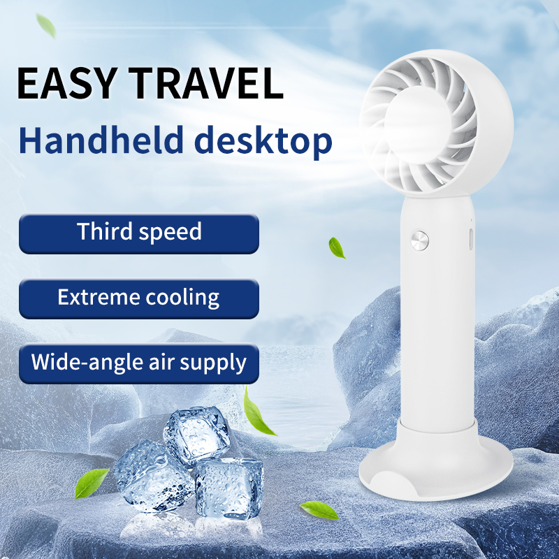 High Quality Customizable Mini Portable Handheld Rechargeable Fan for Outdoor Sports Summer Battery Operated for Household Use