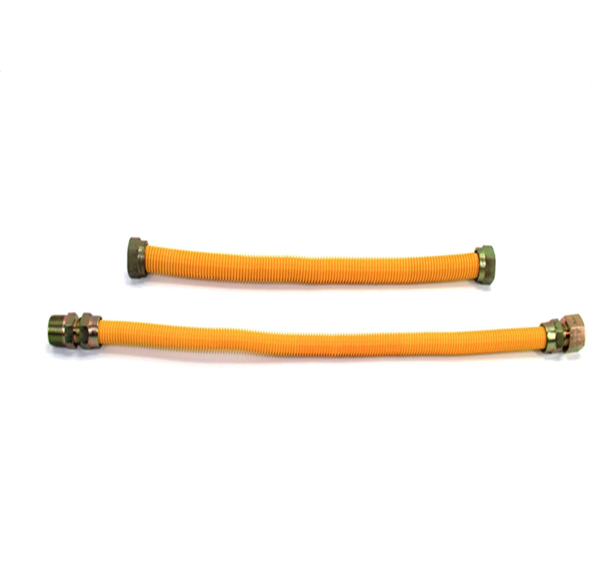 Flexible Stainless Steel Gas Connector with PVC Powder Coating for Fuel Piping