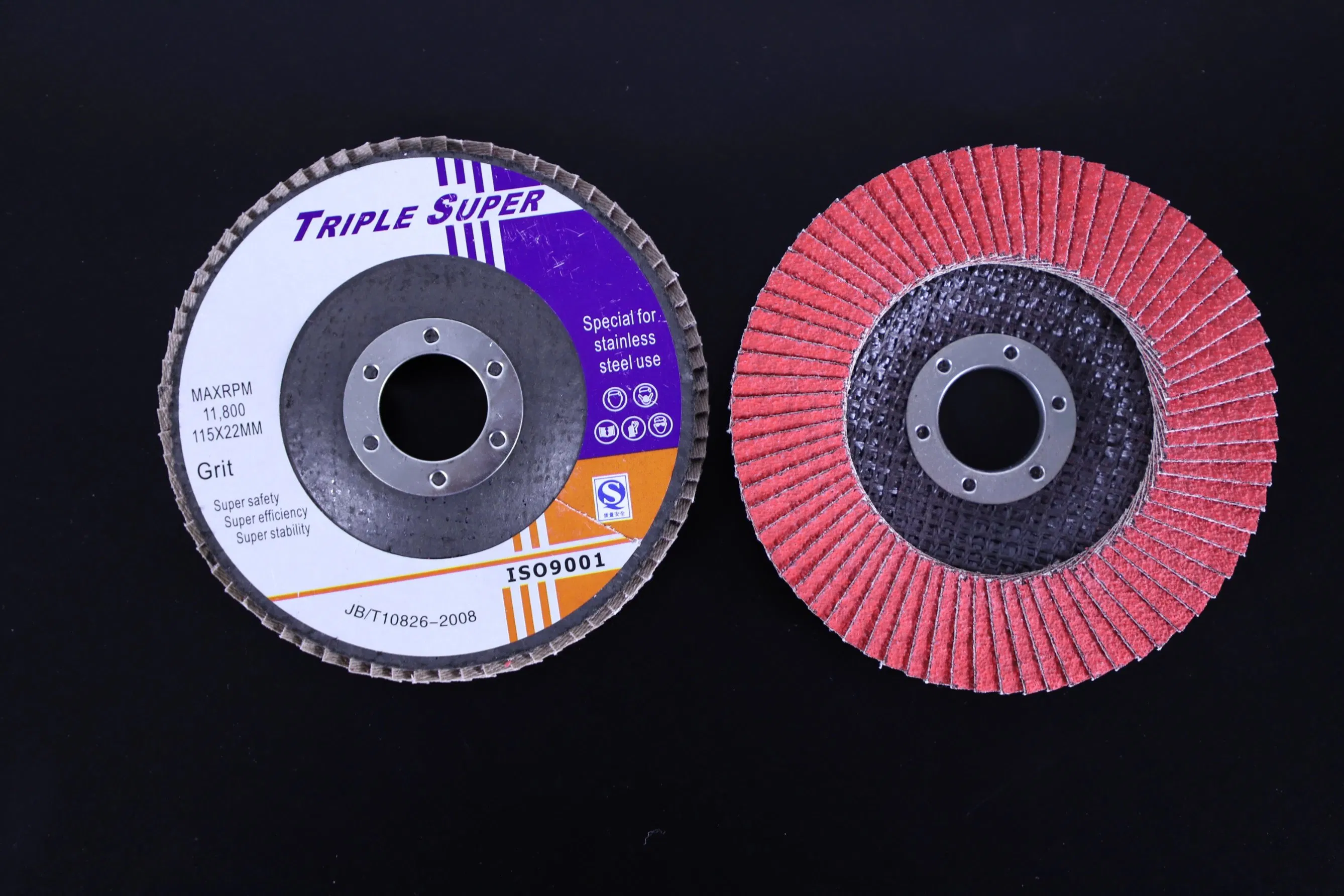 Лепестковый шлифовальный диск 125 мм, керамическое зерно