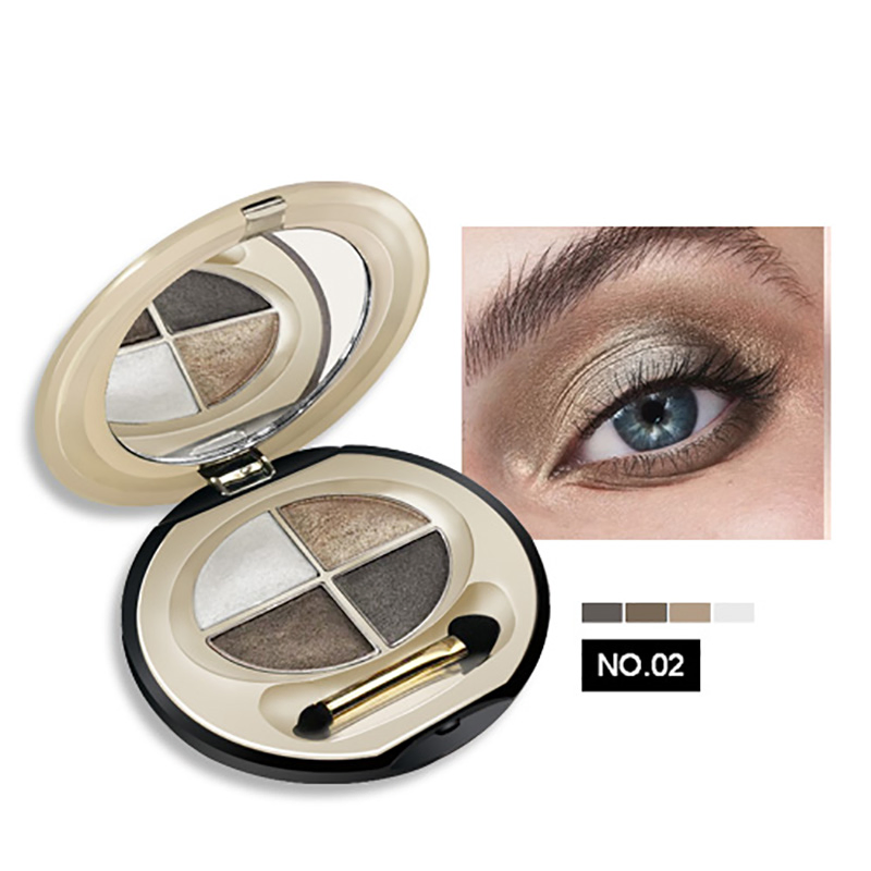Dsm 8.5g Four-Colored Books Glitter Shimmer Eye Shadow