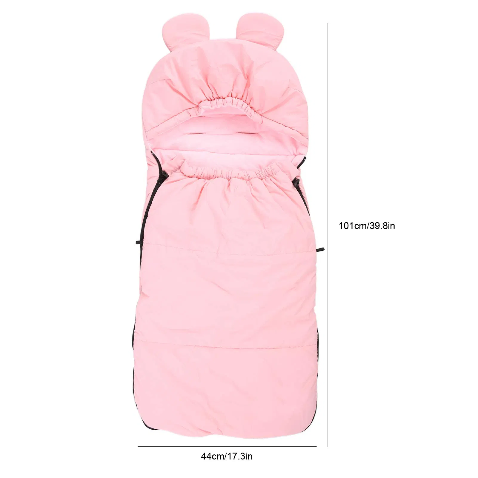 Wholesale Pram Footmuffs Comes with Warm Soft Polar Fleece Windproof Bunting Bag